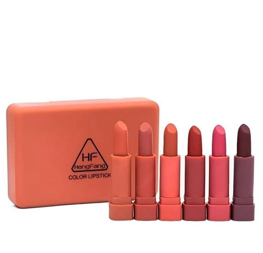 Lipsticks, Pack Of 6