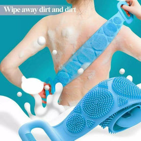 Silicone Back Scrubber Bath Belt