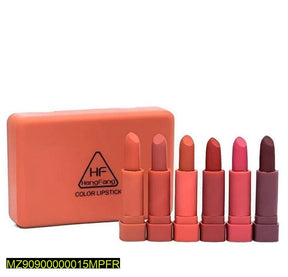 Lipsticks, Pack Of 6